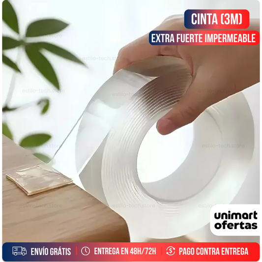 TAPEMAGIC - Cinta Doble Extra Fuerte Impermeable - 3M