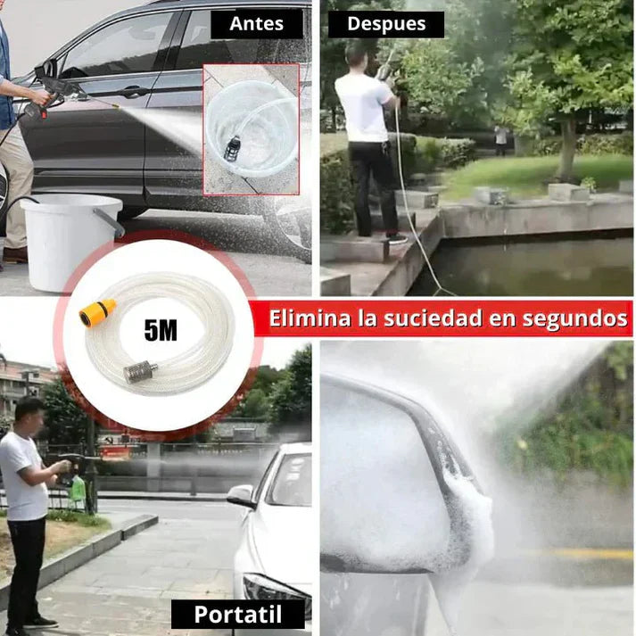 HIDROLAVADORA DE ALTA PRESIÓN HIDROFORCE - Doble Batería GRATÍS